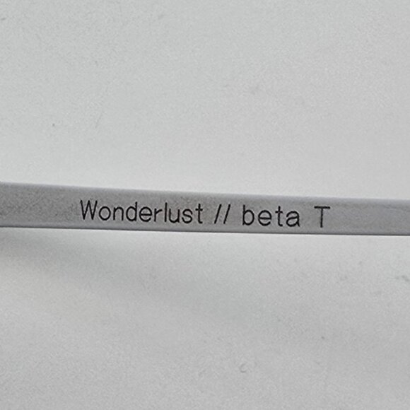 Dita Wonderlust White Gold Beta T Frame Grey Gradient Lens Butterfly Sunglasses main image 4